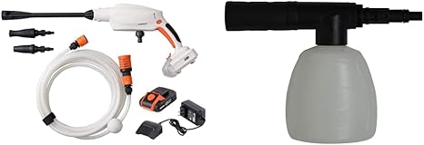 シルバーピーチ 工進(KOSHIN) 18V 2.0Ah 充電式 洗浄機 ガンタイプ SJC