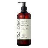 jabones de afeitar franceses Cosmos Organic certificado por Ecocert Greenlife. Nuestras botellas están hechas de plásticos post-industriales 100% reciclados.