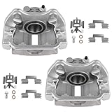 Autoround Rear Disc Brake Caliper Assembly with Bracket 18B4854 18B4855 Compatible with Chevy GMC Cadillac, Silverado/Sierra 1500 2003-2007, DeVille 2003-2005/ DTS 2006-2011
