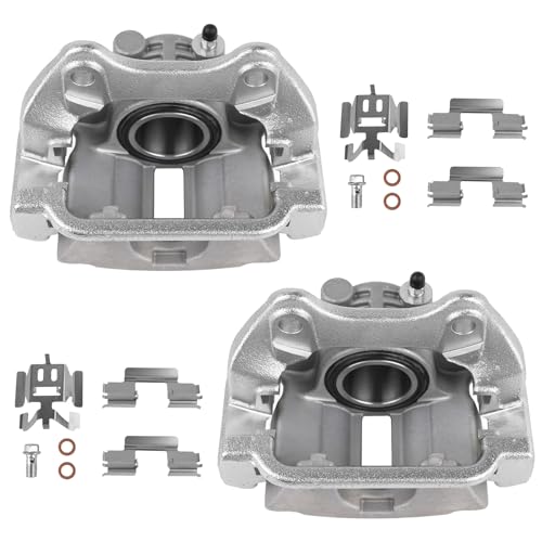 Autoround Rear Disc Brake Caliper Assembly With Bracket 18b4854 18b4855 Compa...