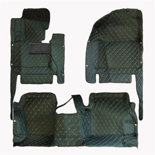 Tapis sol voiture cuir 5 places contre l'usure de moquette pour BMW Série 5 F10 F11