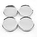 63mm Silver Car Wheel Center Hub Caps Base Set of 4 for OZ Racing Superturismo WRC Superturismo LM 7.5 J × 17 inches PCD (4x108)/(5x120) Wheels