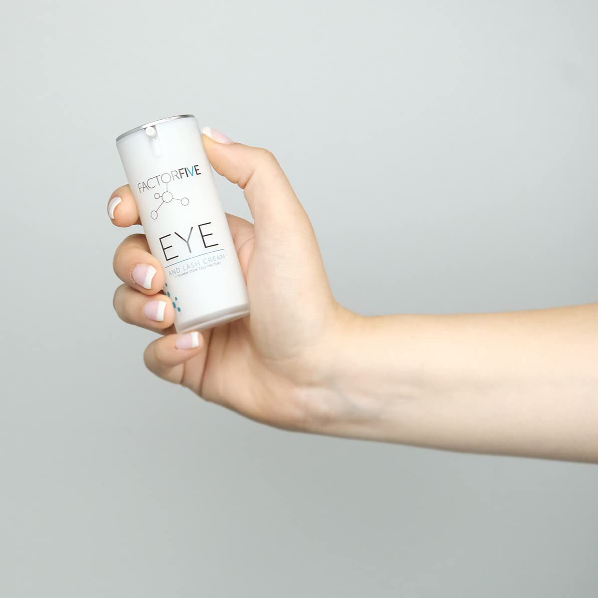 FACTORFIVE Eye and Lash Cream with Human Derived Apidose Stem Cell Growth Factors for Anti-Wrinkle, Collagen Boost, and Acne Scarring Repair, Large Size, 0.5 fl oz/15ml (Eye & Lash Cream) - Image 4