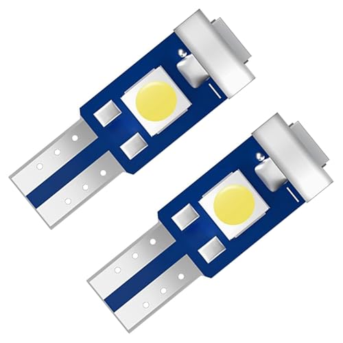 Bombilla LED T5 para tablero de auto, 40 piezas miniatura 2