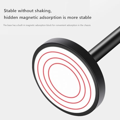 Soporte para tarjeta gráfica rojo de aluminio ajustable miniatura 4