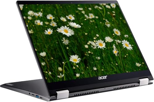 Image of Acer Spin 13.5 inch 2K IPS Chromebook, Intel i3 Processor up to 3.4GHz, 8GB Ram, 64GB Storage, Super-Fast WiFi, Chrome OS, Pastel Gray (Renewed)