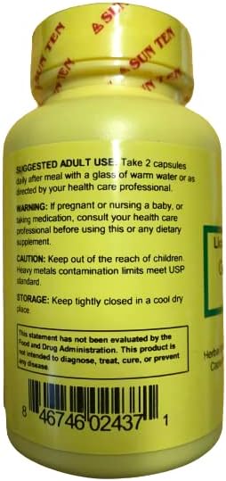 Miniatura 3 de SunTen - Cápsulas combinadas de regaliz y azufaifoGan Mai Da Zao Tang, 100 Cápsulas