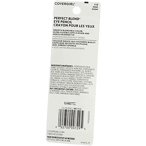 Covergirl Perfect Blend Pencil Mink(W) 115, (Pack Of 2) #TOP7