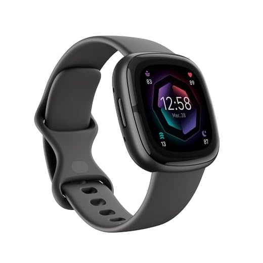 Google Fitbit Sense 2 Montre connectée sport et santé avec GPS intégré, fonctionnalités avancées pour la santé, jusqu’à 6 jours d’autonomie de batterie - compatible avec iOS 15 & Android OS 9.0