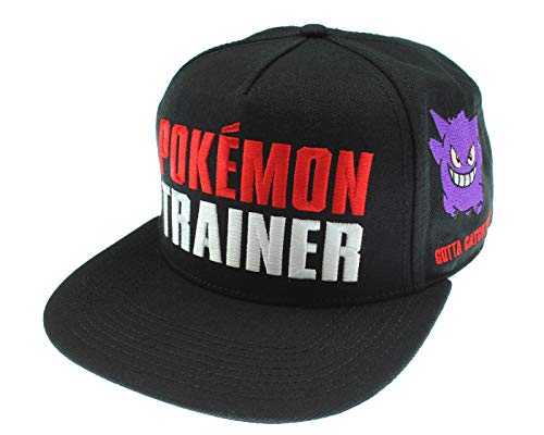 BIOWORLD Pokemon Trainer Color Omni Snapback Baseball Cap