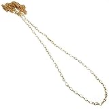 Nina ハートネックレスチェーン【約68cm ゴールド】金属 アクセサリーパーツ ペンダント