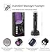 GLOSSDAY UV Flashlight Black Light, 100 LED Black Light Flashlight for Dog/Cat Pet Detector, Scorpions Finder
