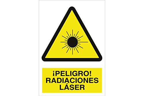 Plimpo Señal Adhesiva 210X148 Mm ¡Peligro! Radiaciones Láser En Oferta Cofan A10Ad210148 Señal Adhesivo, 210 X 148 Mm