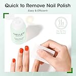 Gellen Nail Polish Remover, Non Acetone Nail Polish Removal for Regular Nail Polishes, Jasmine Scent Healthy Nail Polish Remover with Easy Push-down Pump, 6.34 Fl Oz - Image 5