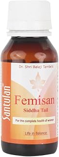 Santulan Ayurveda, Femisan Oil-50ML Each, (Pack Of 2), For Picchu and get Golden Oldie Herbs®, Sukanthi Pills-1gm Price In India