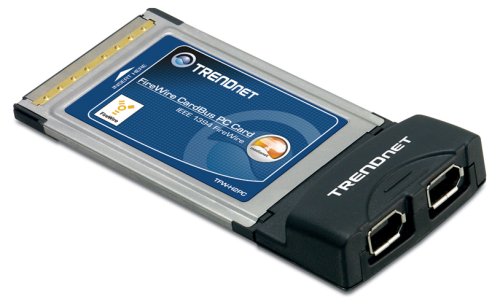 TrendNet 2-Port FireWire PC Card - Tarjeta PCMCIA (CardBus, FireWire)