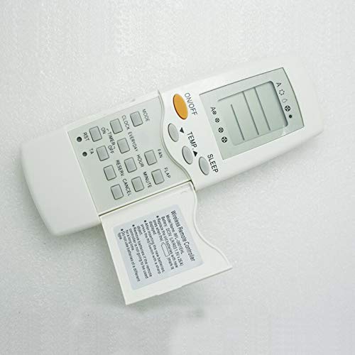 Goshyda Télécommande de Climatiseur, Contrôleur d'origine Universel de Remplacement, Adapté au Climatiseur Carrier RFL-0601 KFL-0301E KF(R)-0199G Goshyda Télécommande de Climatiseur, Contrôleur d'origine Universel de Remplacement, Adapté au Climatiseur Carrier RFL-0601 KFL-0301E KF(R)-0199G