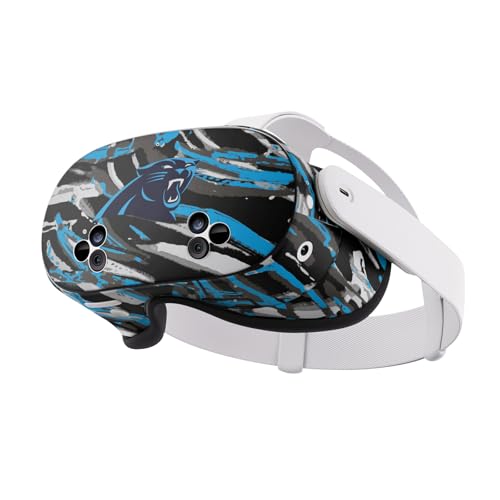 Vinyle Autocollant Carolina Panthers Meta Quest 3S Peau Couverture Accessoire Protection
