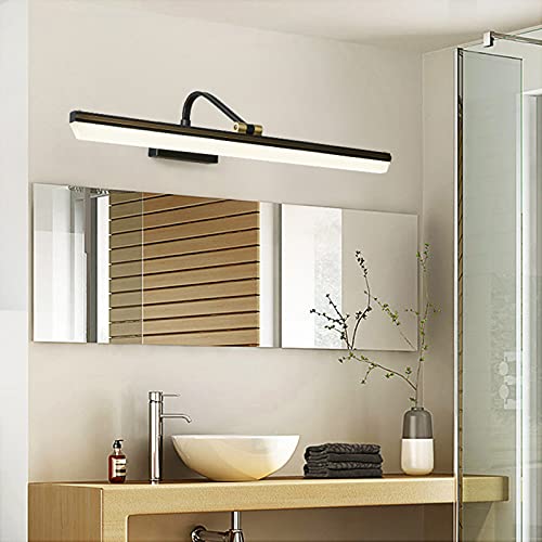 Luz frontal de espejo LED para el tocador de baño moderno y funcional 6