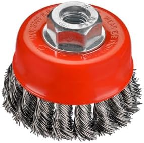 Osborn Brosse boisseau fils d'acier torsadés 65 mm M14