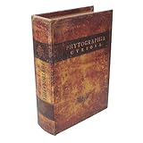Scelta ponderata: combinando utilità ed eleganza, questo portagioie a forma di libro è un regalo significativo, apprezzato per il suo design intricato e lo scopo versatile come scatola portaoggetti, scatole decorative in legno a forma di libro, finto libro