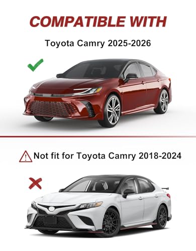 Image of in-Channel Window Visors Rain Guards for Toyota Camry 2025 2026