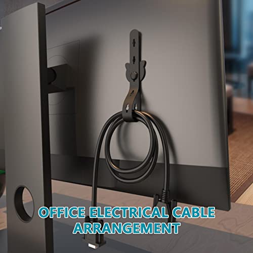 Organizador de s, Laço de Adesivo Reutilizável | Gerenciamento de fio de gancho de fixação, protetor