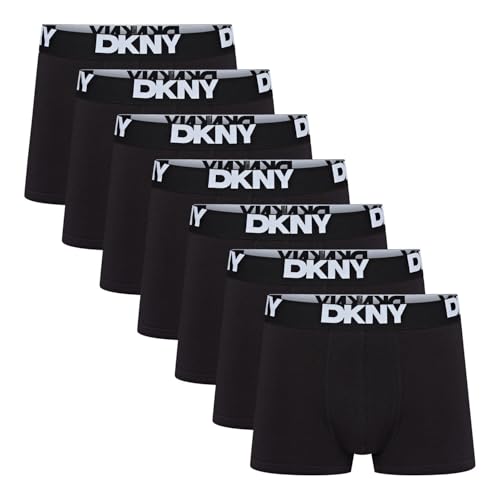 DKNY Herren Seattle Badehosen, Schwarz, XL EU