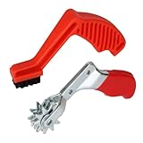 Lxngyi Wool Buffing Pad and Polishing Pad Cleaner Tool Set, Polishing Spur Tool Set, Foam Buffing Pad Conditioning Brush, Car Buffing Pad Professional Cleaning Tool