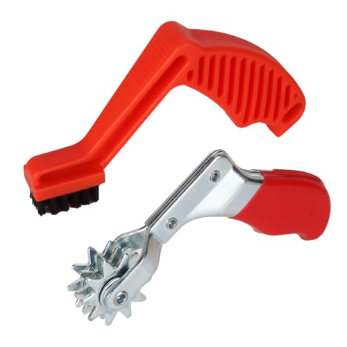 Lxngyi Wool Buffing Pad and Polishing Pad Cleaner Tool Set, Polishing Spur Tool Set, Foam Buffing Pad Conditioning Brush, Car Buffing Pad Professional Cleaning Tool