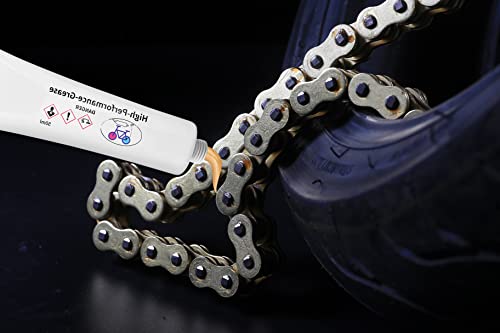 Bike Grease Bicycle Chain Lubricant – Mtb Brake Bearing Pedal Axle Lube Maintenance Waterproof High Temperature Metal Screw Rust And Corrosion Cycling Tool For Bike Derailleur Wheel Bolts Gear Motorcycle 50Ml #TOP6
