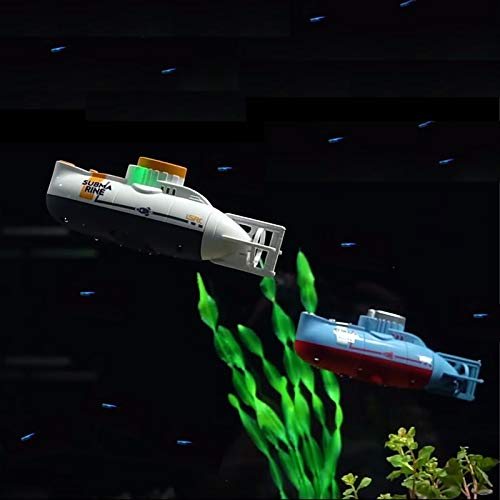 RC Submarine Remote Control Submarine Boat Rechargeable RC Boat Electronic Waterproof Diving Toy for Child Gift Swimming Pool Fish Tank