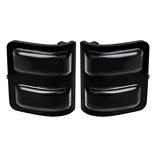 MOFORKIT Smoked LED Side Mirror Light Marker Compatible with 2008 to 2016 Ford F250 F350 Super Duty