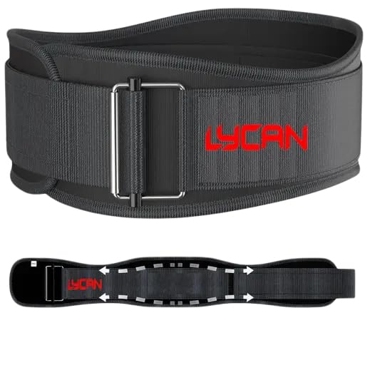 Back Support Comfortable & Durable for Weightlifting, Gym, Workout - 100% Nylon, (4 Inch Wide) for Men and Women (Black, X-Large 40'' - 44''),WGHT_BELT_178-image-40