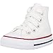 Converse Toddler White All Star Hi Trainers-UK 3 Infant