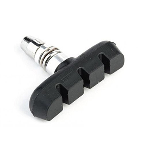 Clarks MTB/Hybrid V-Brake Pads Cantilever Brake Block Threaded Type,Black,55 mm