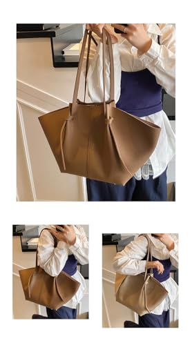 Image of Slouchy Suede Tote Bag Women Crossbody Hobo Shoulder Purses Travel Handbags