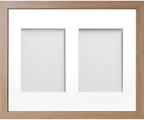 Allington Range 20x16-inch Beech Picture Photo Frame with White 7-Aperture Mount for Image Size 6x4-inch