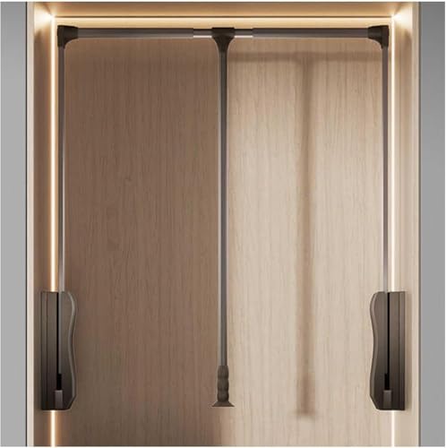 Tringle de placard rabattable marron de qualité supérieure