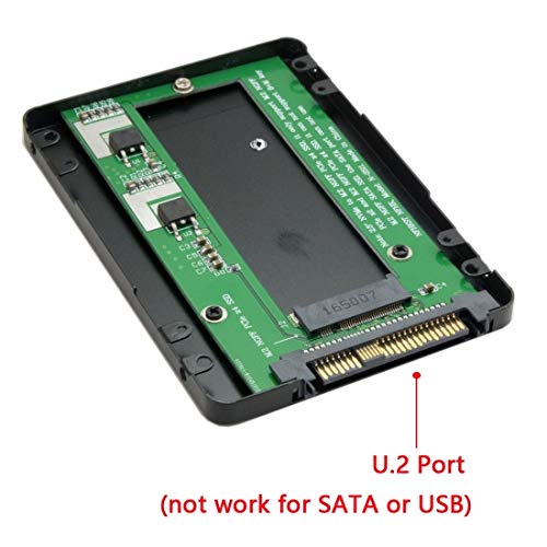 sff-8639 Nvme u.2 NGFF M.2 m-key PCIe SSD caso recinzione per sostituire per scheda SSD Intel 750 P3600 P3700
