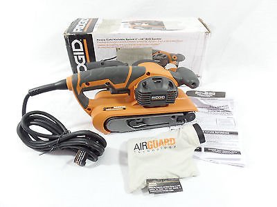 Ridgid R2740 Heavy Duty Variable Speed Belt Sander 3 In. X 18 In #TOP6