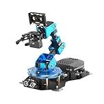 AI Vision & Voice Interaction Smart Robotic Arm for Arduino Scratch Python 6DOF Robot Arm STEM Project Educational Robot & Engineering Kits, Science/Coding/Programming Set, xArmAI Advanced Kit