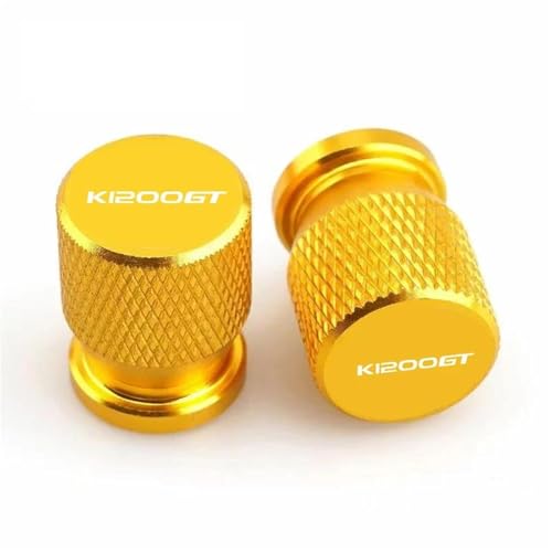 Bouchons de valve de pneu moto or pour BMW K1200GT 2010-2022