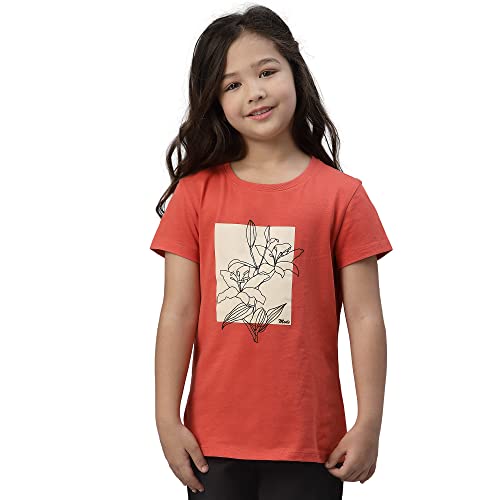 Image of Mode By Red Tape Girl's Regular Fit T-Shirt