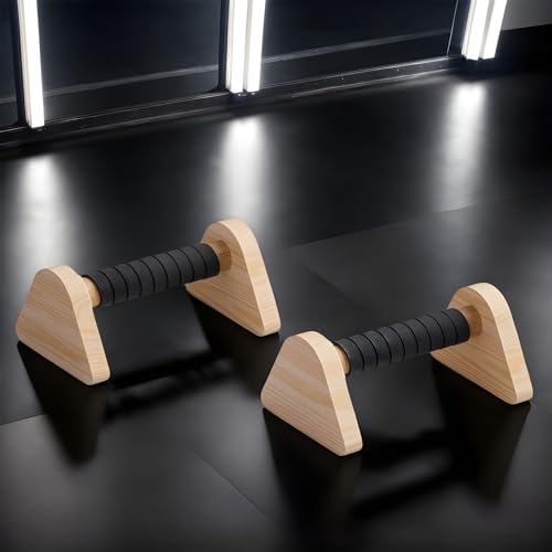 Barras de flexiones para suelo, 1 pareja de soportes estables para entrenar en casa 2