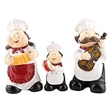 Cadeau approprié : ces figurines de chef sont conçues pour une installation sans effort, offrant une protection antichoc pour assurer une beauté durable. Livrés dans une élégante boîte cadeau, ils font un cadeau raffiné pour les amateurs de cuisine et les collectionneurs, idéal pour les anniversaires ou les pendaisons de crémaillère