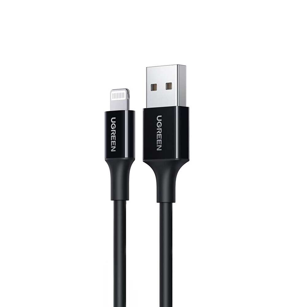 UGREEN USB-A to Lightning Cable Nickel Plating ABS Shell 1M (Black) (B08PJ8CW12) Amazon Price History, Amazon Price Tracker