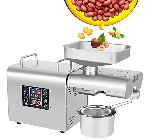CGOLDENWALL Oil Press Machine Oil Presser Hot Cold Oil Extractor Expeller Intelligent Control