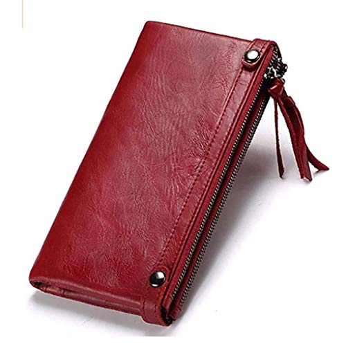 Wallet Female Long Section of Women's Zipper-bit Multi-Card Hand Bag Fashion Clutch Wallet Phone