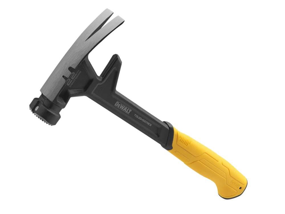 DeWALT Rip Claw Demolition Hammer 624g (22oz) Thick one Piece Steel Construction Heat Treated Steel Shaft for All Round jobsite Durability Optimal Weight Distribution Provides a Controlled Swing